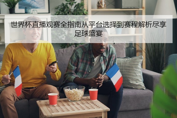 世界杯直播观赛全指南从平台选择到赛程解析尽享足球盛宴