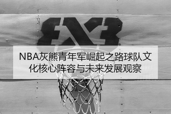 NBA灰熊青年军崛起之路球队文化核心阵容与未来发展观察