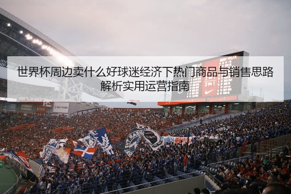 世界杯周边卖什么好球迷经济下热门商品与销售思路解析实用运营指南
