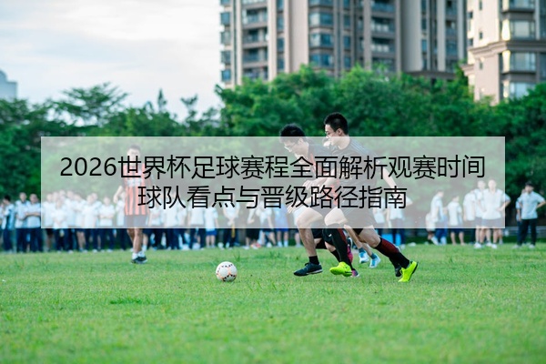 2026世界杯足球赛程全面解析观赛时间球队看点与晋级路径指南